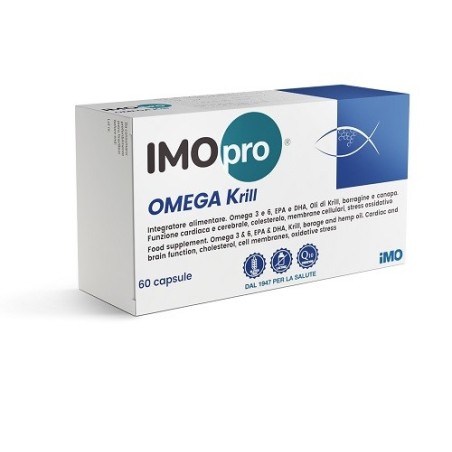 Imopro Omega Krill integratore 60 Capsule