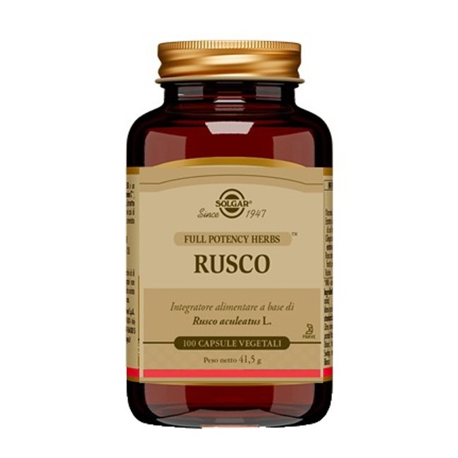 Solgar It. Multinutrient Rusco 100 Capsule Vegetali