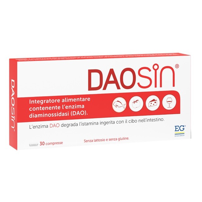 Eg Daosin 30 Compresse per intolleranza istamina