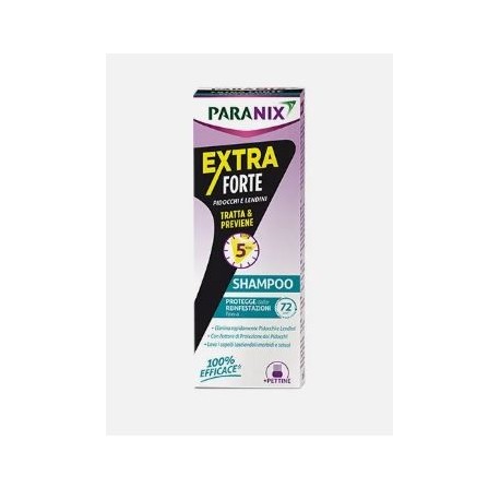 Paranix shampoo trattamento extra forte per i pidocchi 200 ml