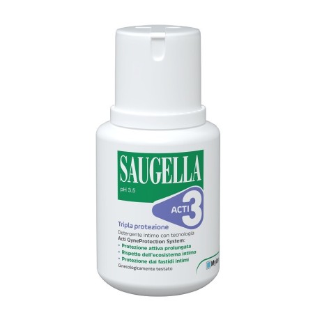 Saugella acti3 detergente intimo 100 ml