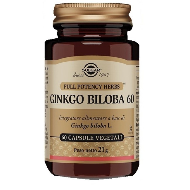 Solgar Ginkgo Biloba 60 Capsule