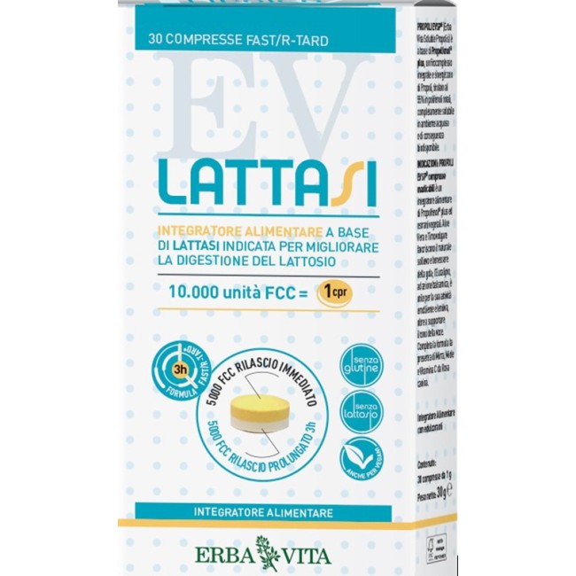 Erba vita lattasi 30 compresse 