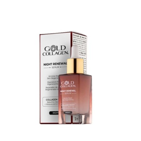 Gold collagen night renewal siero viso 30 ml