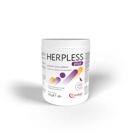 Herpless plus polvere appetibile per gatti 120 g