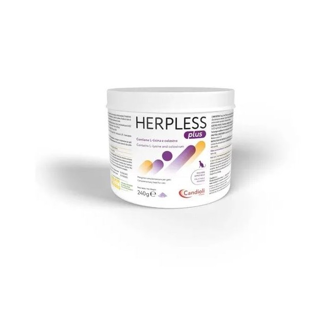 Herpless plus polvere appetibile per gatti 240 g