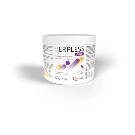 Herpless plus polvere appetibile per gatti 240 g