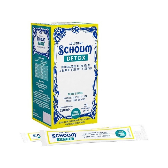 Soluzione schoum detox 20 stick