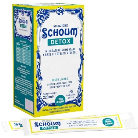 Soluzione schoum detox 20 stick