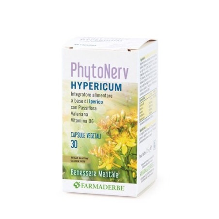 Farmaderbe Phytonerv Hypericum 30 Capsule