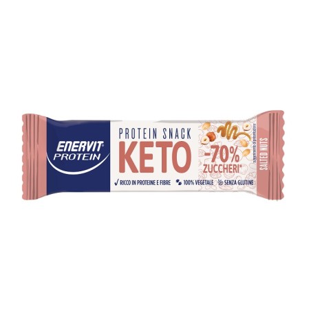 Enervit Protein Keto Snack Salted Nuts 