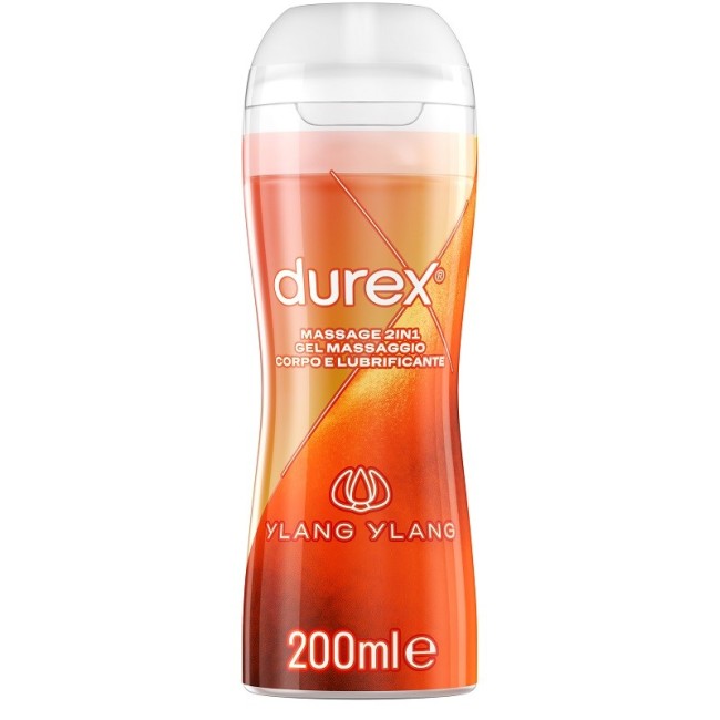 Durex Massage 2 In 1 Gel Massaggio Ylang Ylang 