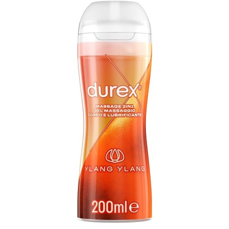 Durex Massage 2 In 1 Gel Massaggio Ylang Ylang 