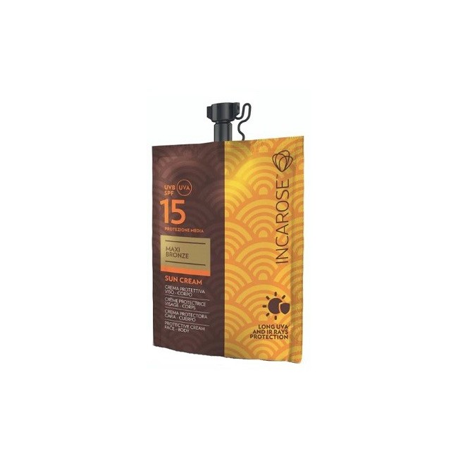 Incarose Maxi Bronze Sun Cream Spf15 50 Ml