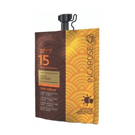 Incarose Maxi Bronze Sun Cream Spf15 50 Ml