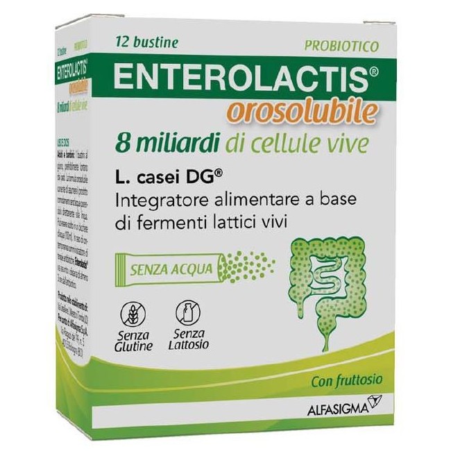 Enterolactis orosolubile 12 bustine