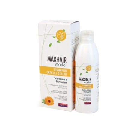 Max Hair Vegetal Shampoo Capelli Secchi 200ml