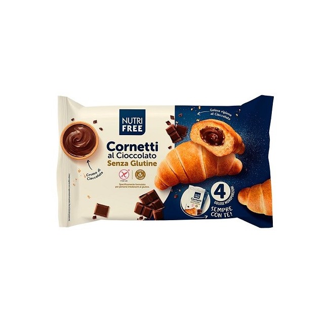  Nutrifree Cornetti Cioccolato 4x60 G