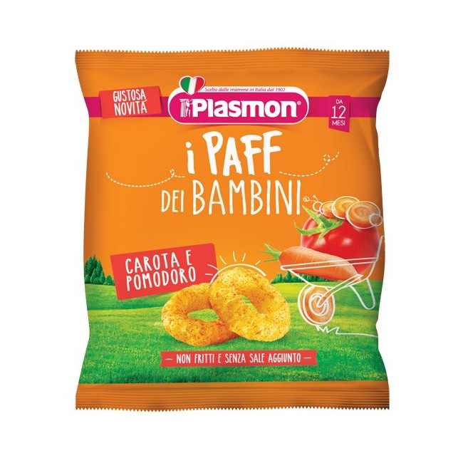  Snack Paff Carota Pomodoro