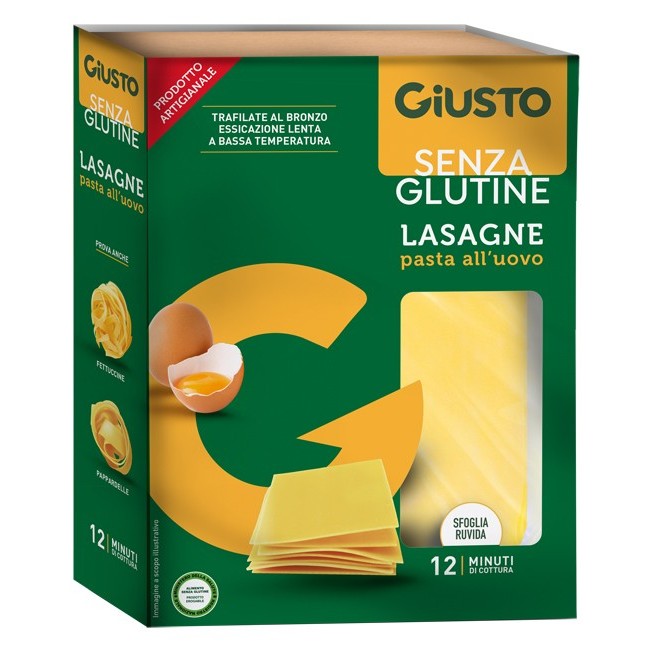  Giusto Senza Glutine Sfoglie Lasagne 200 G