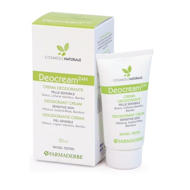 Farmaderbe Deocream Crema Deodorante Pelli Sensibili 50 Ml