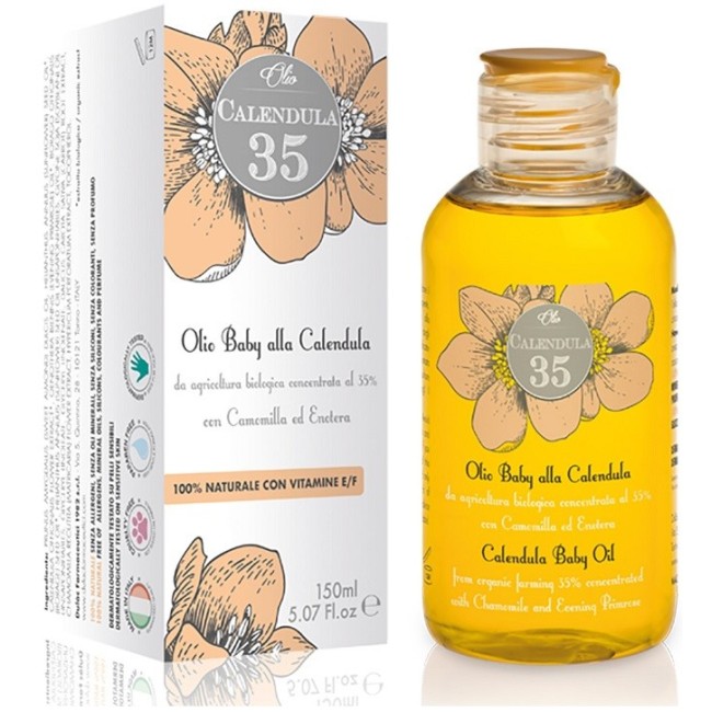 Dulac Farmaceutici 1982 Calendula 35 Olio Baby 150 Ml