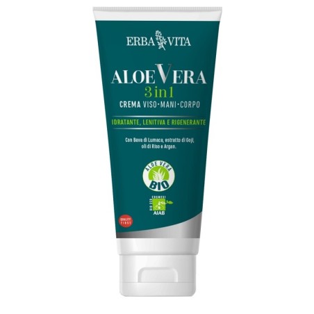 Aloe Vera Crema 3 In 1 Bio Aiab 200 Ml