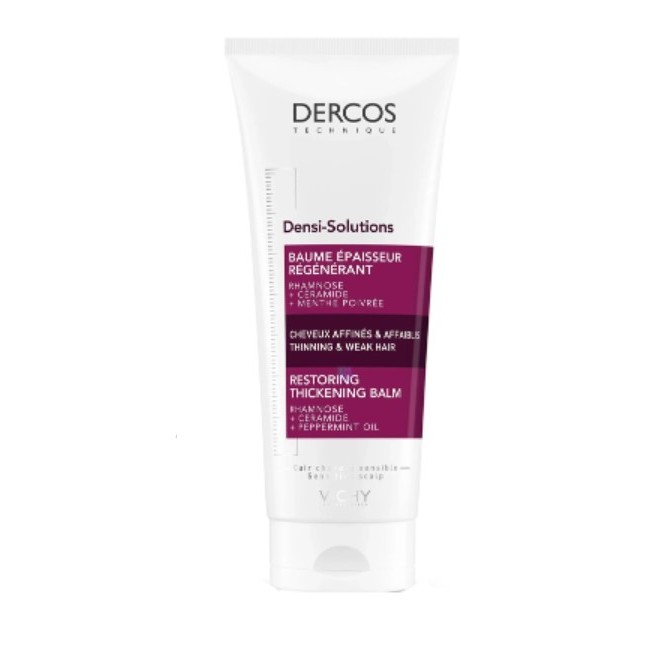 Dercos balsamo densi solutions per capelli secchi e sfibrati 200 ml