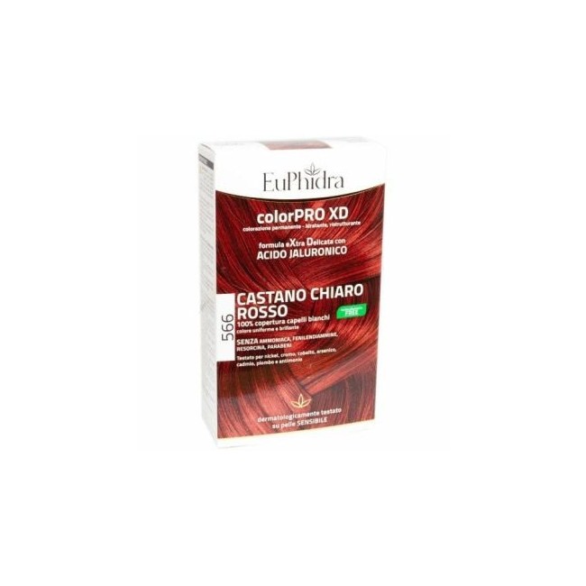 Euphidra colorpro xd566 tintura castano chiaro rosso