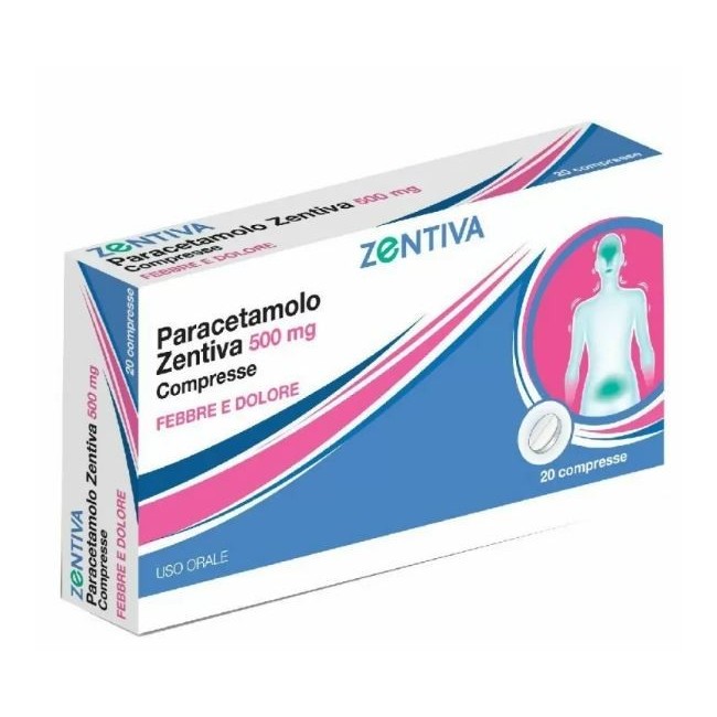 Paracetamolo Zentiva 20 compresse