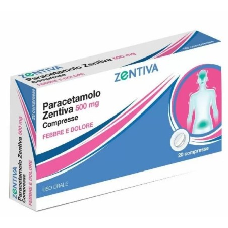 Paracetamolo Zentiva 20 compresse