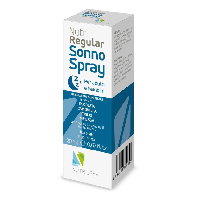 Nutrileya Nutriregular sonno spray 20ml