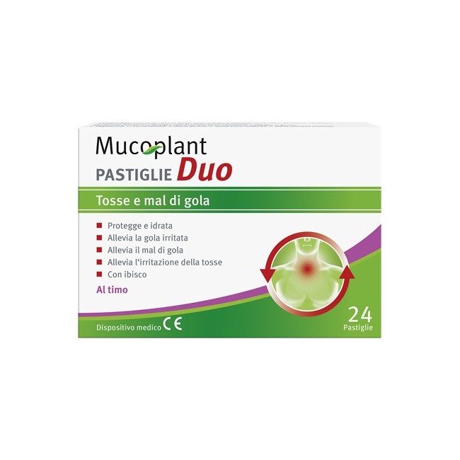 Dr Theiss Mucoplant 24 Pastiglie Duo Timo