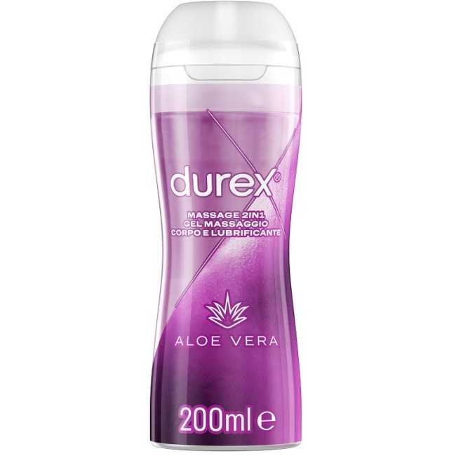 Durex Massage 2 In 1 Gel Lubrificante Aloe Vera 