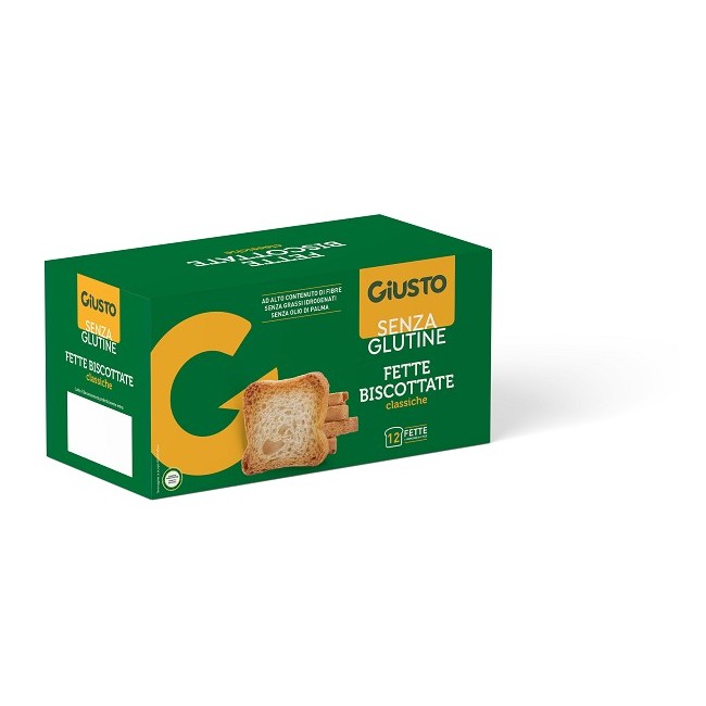 Giusto Senza Glutine Fette Biscottate 150 G