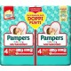 Pampers Baby Dry Pannolino Mutandina Maxi Duo Downcount 32 Pezzi