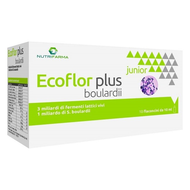  Ecoflor Plus Boulardii Junior 10 Flaconcini