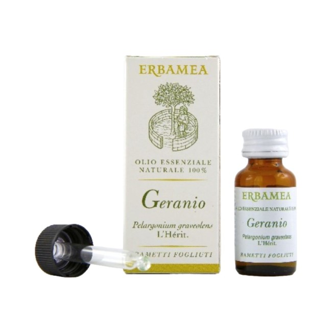 Erbamea Geranio olio essenziale gocce 10 Ml