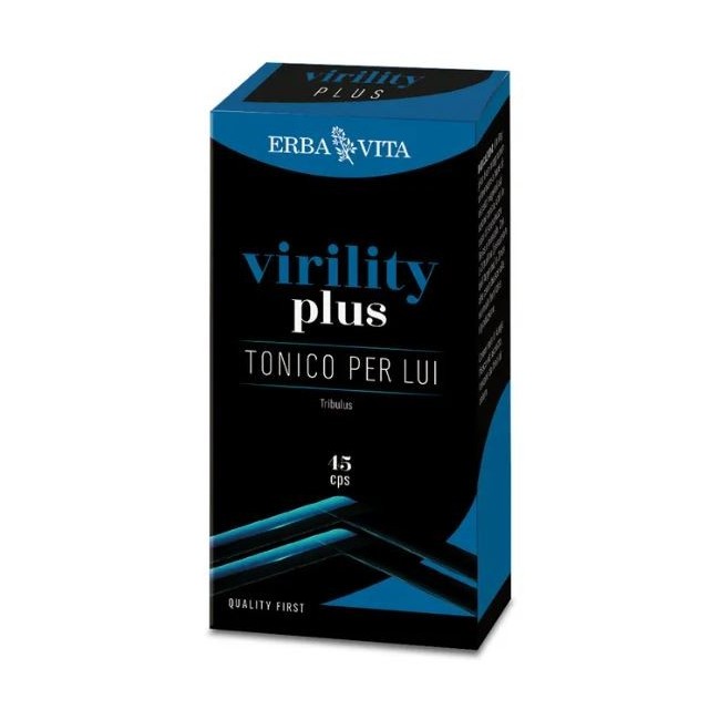 Erba vita Virility 5 plus integratore alimentare 45 capsule