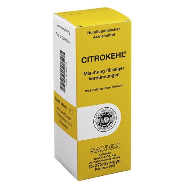 Citrokehl 100ml Gocce Sanum