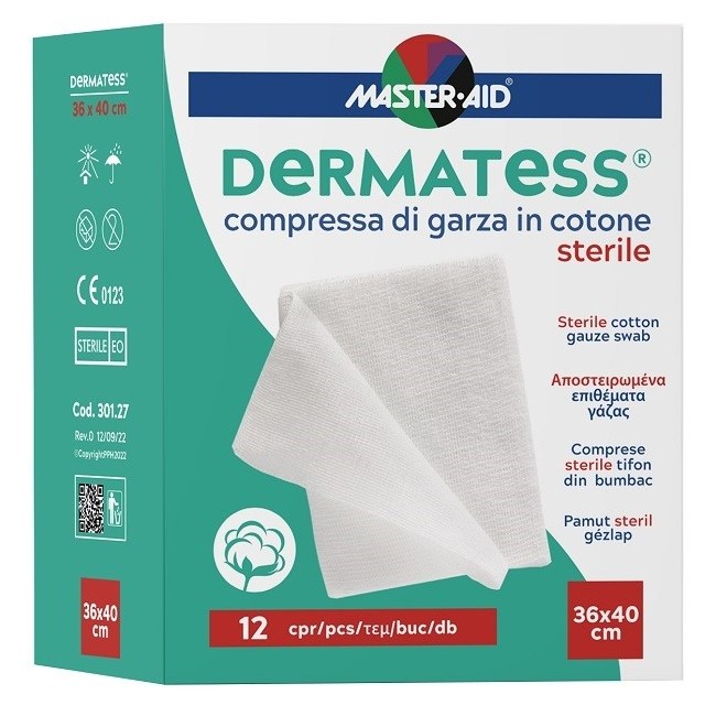 Pietrasanta Pharma Garza Idrofila Dermatess Cotone 36x40 