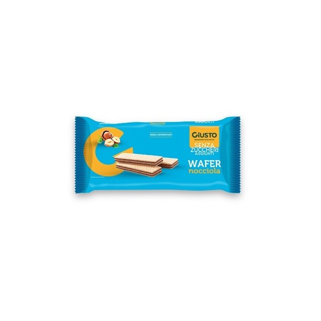 Farmafood Giusto Senza zucchero Wafers Nocciola 150g