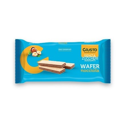 Farmafood Giusto Senza zucchero Wafers Nocciola 150g