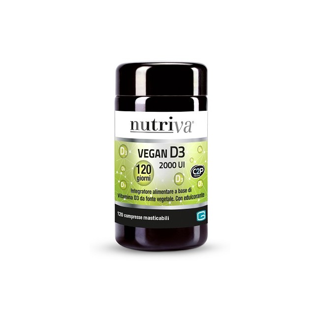  Nutriva Vegan D3 120 Compresse