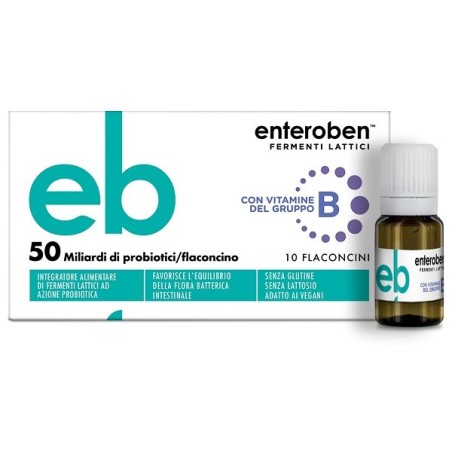  Enteroben 50mld 10 Flaconcini 