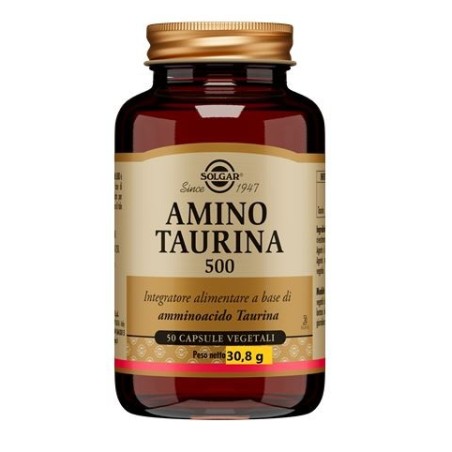 Solgar Amino Taurina 500 50 Capsule