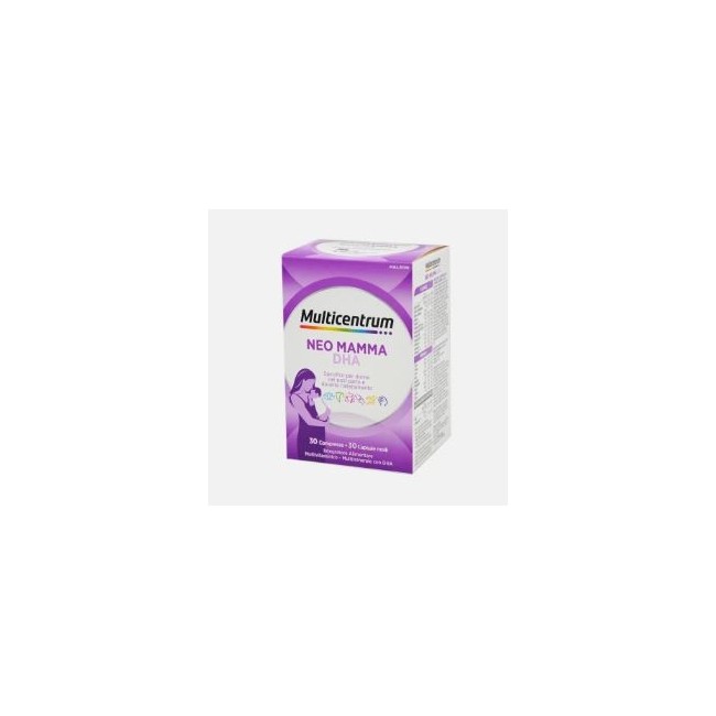 Multicentrum Neo Mamma Dha 30 Compresse+ 30 Capsule Molli