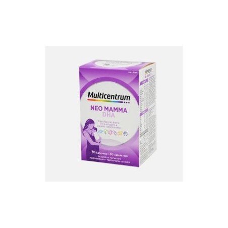 Multicentrum Neo Mamma Dha 30 Compresse+ 30 Capsule Molli