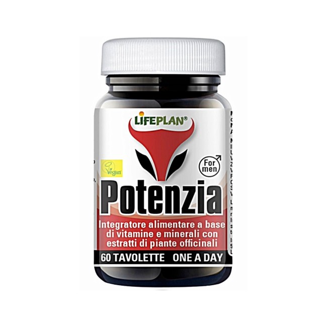 Lifeplan Products Potenzia For Men Integratore 30 Tavolette