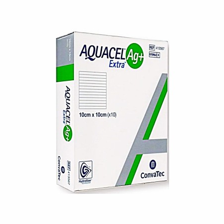 Aquacel Ag+ Extra 10x10 Cm Medicazione